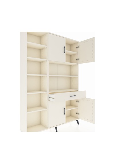 Arges Dolap 10 Raflı Tek Çekmeceli 4 Kapaklı 132x30x195 Aytaşı-aytaşı/aytaşı Aytası/aytası Arges Dolap 10 Raflı Tek Çekmeceli 4 Kapaklı 132x30x195 Aytaşı-aytaşı/aytaşı Aytası/aytası