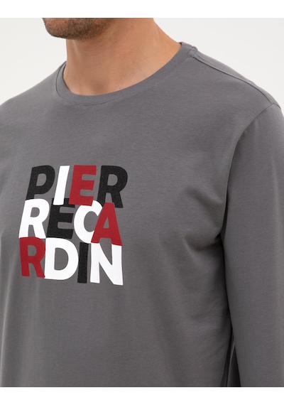 Pierre Cardin Erkek Koyu Gri Pijama Takım 50322654-vr080 Koyu Gri