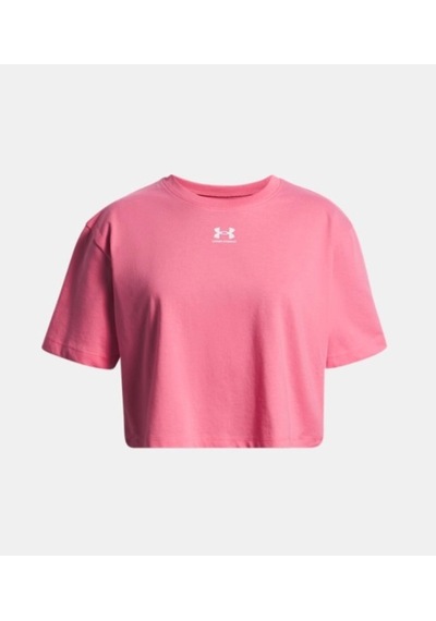 Under Armour Ua Rival Ss Kısa Crop Kız Çocuk Tişört 1389755 1389755 672 672