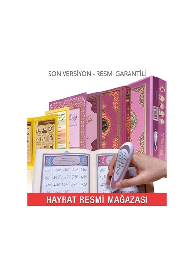 Hayrat Kalem Kuran - Kuran Okuyan Kalem - Orta Boy - Hediyeli
