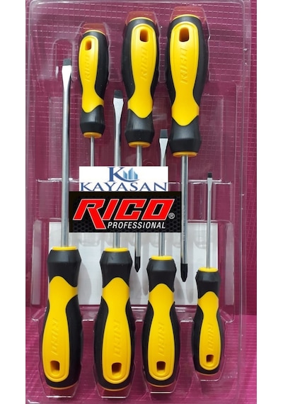 Tornavida Rico 7 Parça Klasik Tornavida Seti