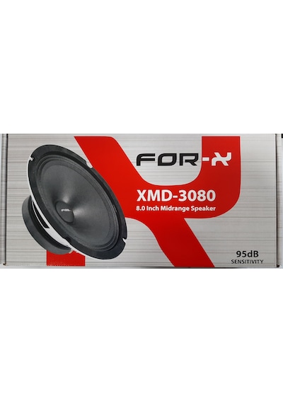 For-X Xmd3080 20 Cm Midrange Hoparlör Takımı 300 W 150 Rms 2 Adet