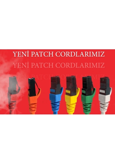 ERAT EPC-250C6ULHY-0,50 50CM UTP CAT6 PATCH   ORD LSOH SARI 4x2x2