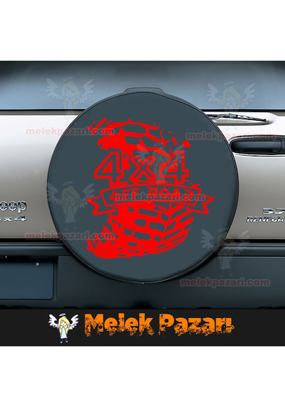 Off Road 4X4 Lastik Izi Araba Sticker Off Road 4X4 Lastik Izi Araba Sticker