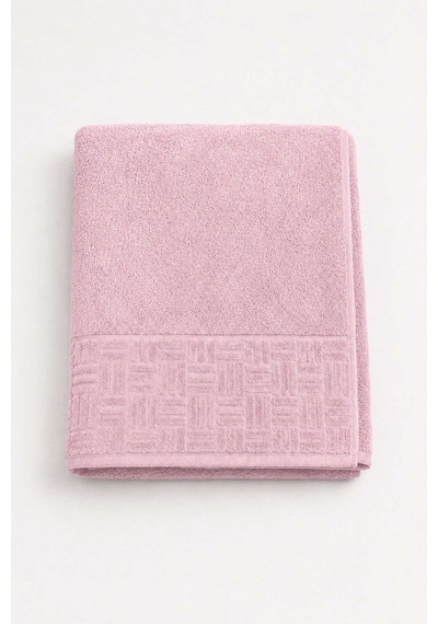 El Yüz Havlusu 50x90 Cm %100 Pamuk Kısmi Kadife Vento Pembe Çok Renkli