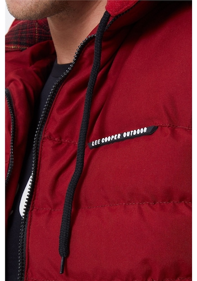Lee Cooper Caspian Erkek Yelek Bordo-10845 Bordo