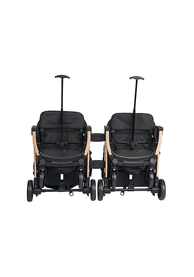 Lorelli Fiorano New Kabin İkiz Bebek Arabası - Black - Siyah