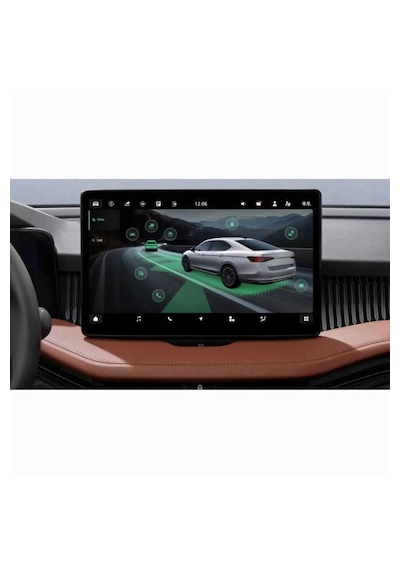 Skoda Yeni Superb 13 İnç Navigasyon Uyumlu Nano Ekran Koruyucu 20