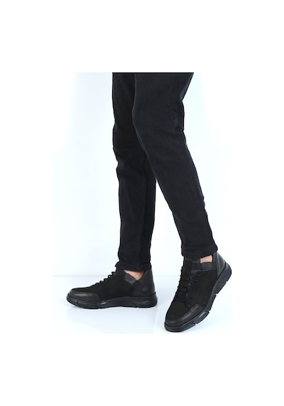 Dropland 8346 Sm - Siyah Nubuk %100 Deri Erkek Bot 001