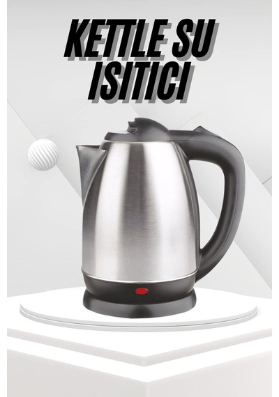 Yeni Nesil Saplı Uzun Ömürlü Paslanmaz Çelik Su Isıtıcı Kettle Mh-hs9873-4378