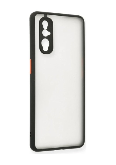 Lb Oppo Find X2 Kılıf Silikon Kapak - Siyah