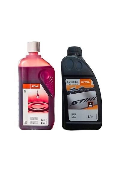 Stıhl 2t Ölçeksiz Motor Yağı 1 Lt - Zincir Yağ 1 Lt