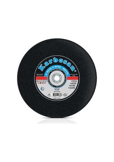Karbosan Metal nk Sabit Tezgah Kesme Diskleri 350x3.5x25.4 Mm