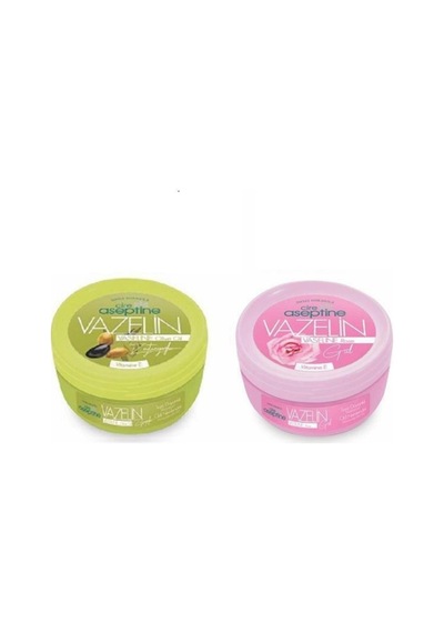 Cire Aceptine Vazelin 150 Ml Zeytinyağlı Vazelin 150 Ml Gül 2 Ürün Alkol İçermez