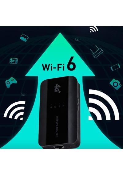 4g Mini Cpe Router, Sim Kart Yuvası İle C Tipi Şarjlı, Gigabit Ethernet Yönlendirici Rj45 Portulu