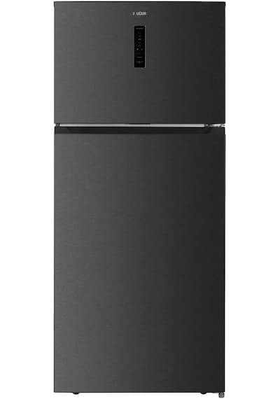 Uğur UES 528 D2K NF Siyah DGT R66 528 LT No-Frost Çift Kapılı Buzdolabı