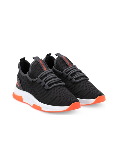 Slazenger Abena I Erkek Koyu Gri / Turuncu Sneaker Koyu Gri / Turuncu