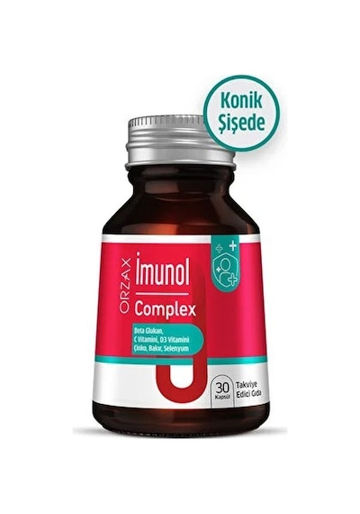 İmunol Complex 30 Kapsül Konik Şişede