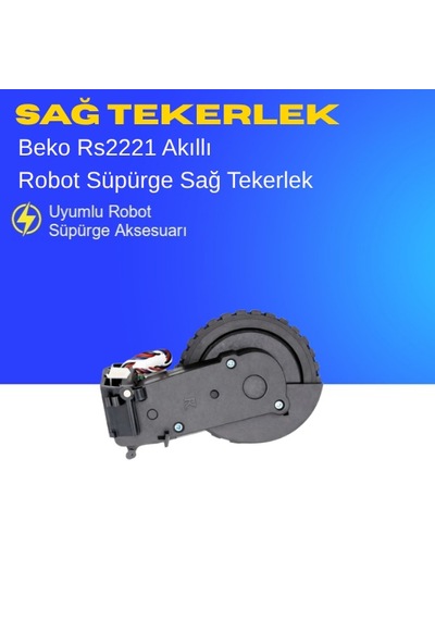 Beko Rs 2221 Akıllı Robot Süpürge Sağ Tekerlek Aksesuarları Yedek Parça