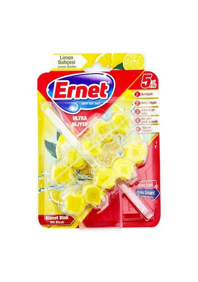 3 Adet Ernet Wc Blok Ultra Limon Bahçesi 2x50 Gr