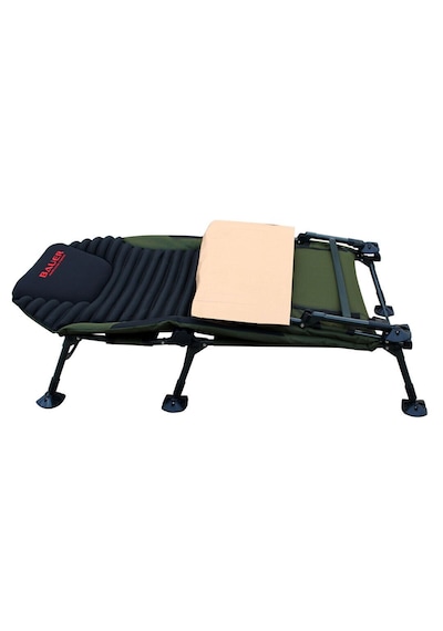 Bauer Spandex 3d Bedchair 8 Ayaklı Kampet Haki - Siyah