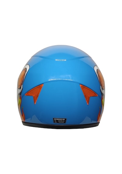 Mts Sy118 Çocuk Kaskı Skull Mavi