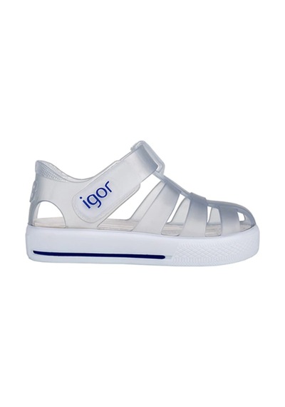 Igor S10171 Star Beyaz Çocuk Sandalet 20-28 Beyaz