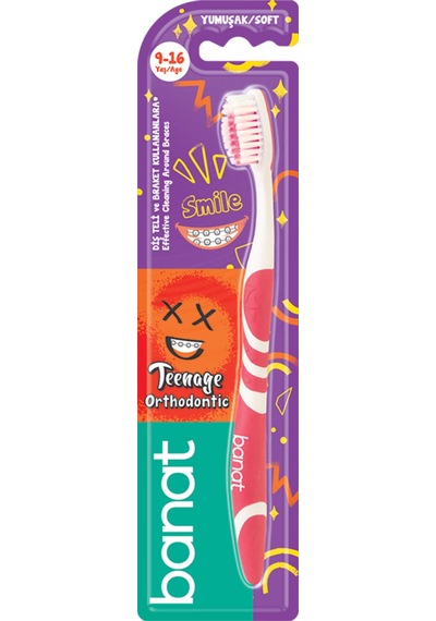 Banat Teenage Orthodontic Diş Fırçası - Soft