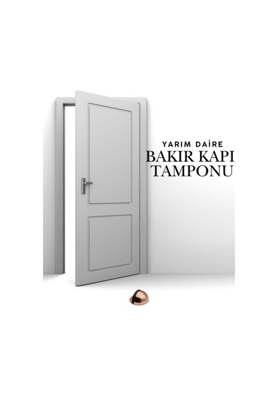 Bakır Yarım Daire Yapışkanlı Kapı Tamponu Kapı Stoperi Metal Kapı Stopu Durdurucu Kapı Kolu Koruyucu Bakır Yarım Daire Yapışkanlı Kapı Tamponu Kapı Stoperi Metal Kapı Stopu Durdurucu Kapı Kolu Koruyucu