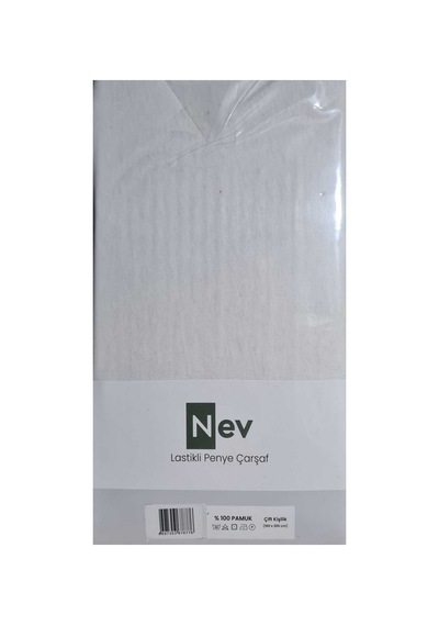 Özdilek Nev Penye Carsaf Fıt. Krem 160x200+30 Beyaz