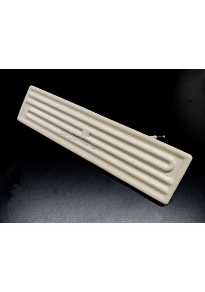 Sern 245x60mm 650w 230v Beyaz Fsf Model Düz İnfrared Seramik Isıtıcı Rezistans 1 Adet