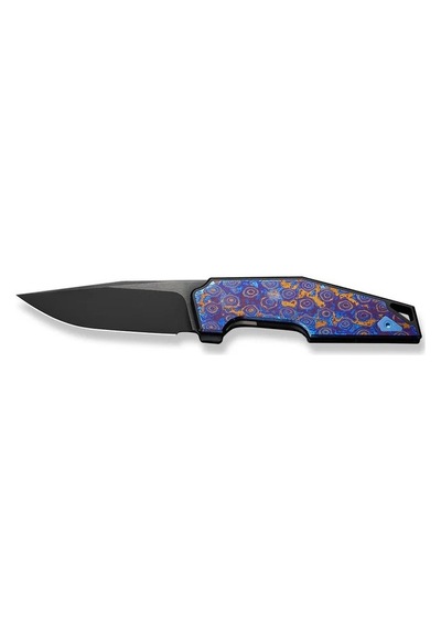 We Knife Oao One And Only Black Titanium Integral Handle With Timascus Inlay Black Stonewashed Bevels Black Brushed Flats Cpm 20cv Blade Kamp Çakı Çok Renkli We Knife Oao One And Only Black Titanium Integral Handle With Timascus Inlay Black Stonewashed Bevels Black Brushed Flats Cpm 20cv Blade Kamp Çakı Çok Renkli