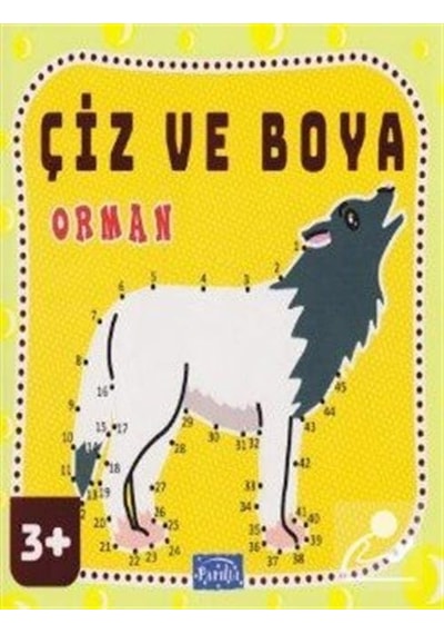 Mercankitap- Çiz ve Boya Orman 3 Yaş / Kolektif