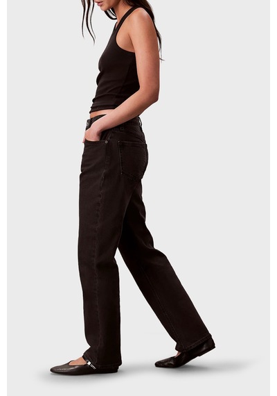 Calvin Klein Bayan Kot Pantolon Lv047b909g 846 Siyah Siyah