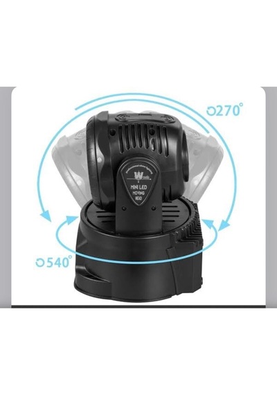 7x12 Led Robot Işık Sese Duyarlı Sahne Işık Sistemi Disko Işık Parti Robot Işık