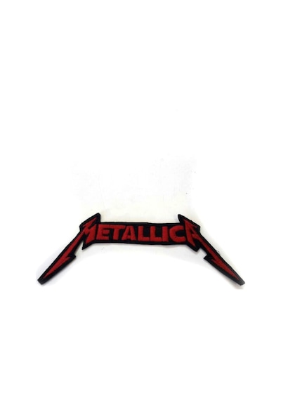 Metallica Kırmızı Patch Yama Çok Renkli