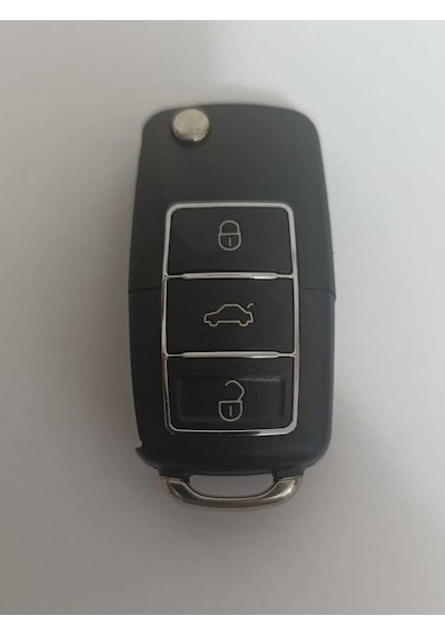Gma Keys Volkswagen Tipi Akıllı Kumanda Kabı Pil Yataksız Nikelajlı Tip