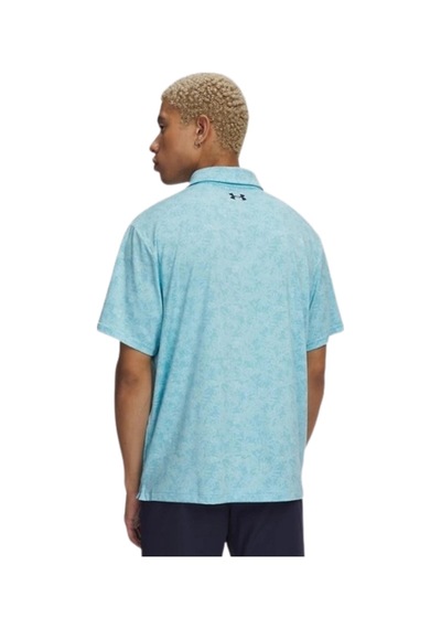 A1378677-428 Under Armour Ua Playoff 3.0 Printed Polo Erkek T-shirt Mavi A1378677-428