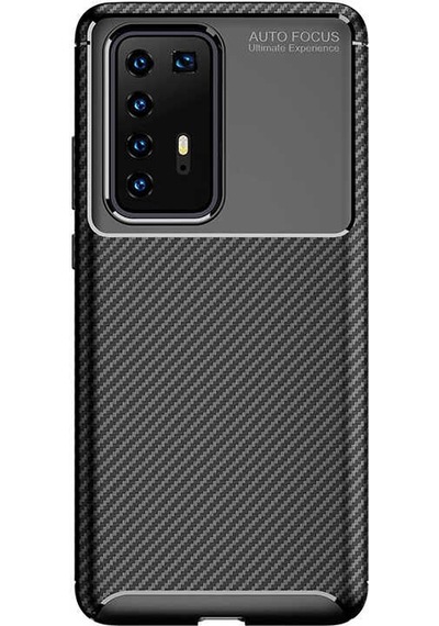 Huawei P40 Pro Kılıf Zore Negro Silikon Kapak Siyah
