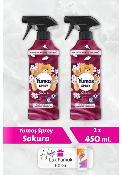Sakura Sprey Koku 2 Adet, Pamuk Hediyeli Diğer