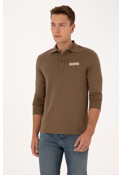 U.s. Polo Assn. Erkek Haki Sweatshirt 50315454-vr027 Hakı
