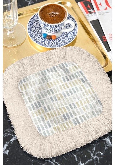 Lüks Modern Saçaklı Sunum Peçetesi - Pastel Geometrik Bohem Gri Altın Renkli Bardak Altlığı Mendil Soft Okyanus Lila Lüks Modern Saçaklı Sunum Peçetesi - Pastel Geometrik Bohem Gri Altın Renkli Bardak Altlığı Mendil Soft Okyanus Lila