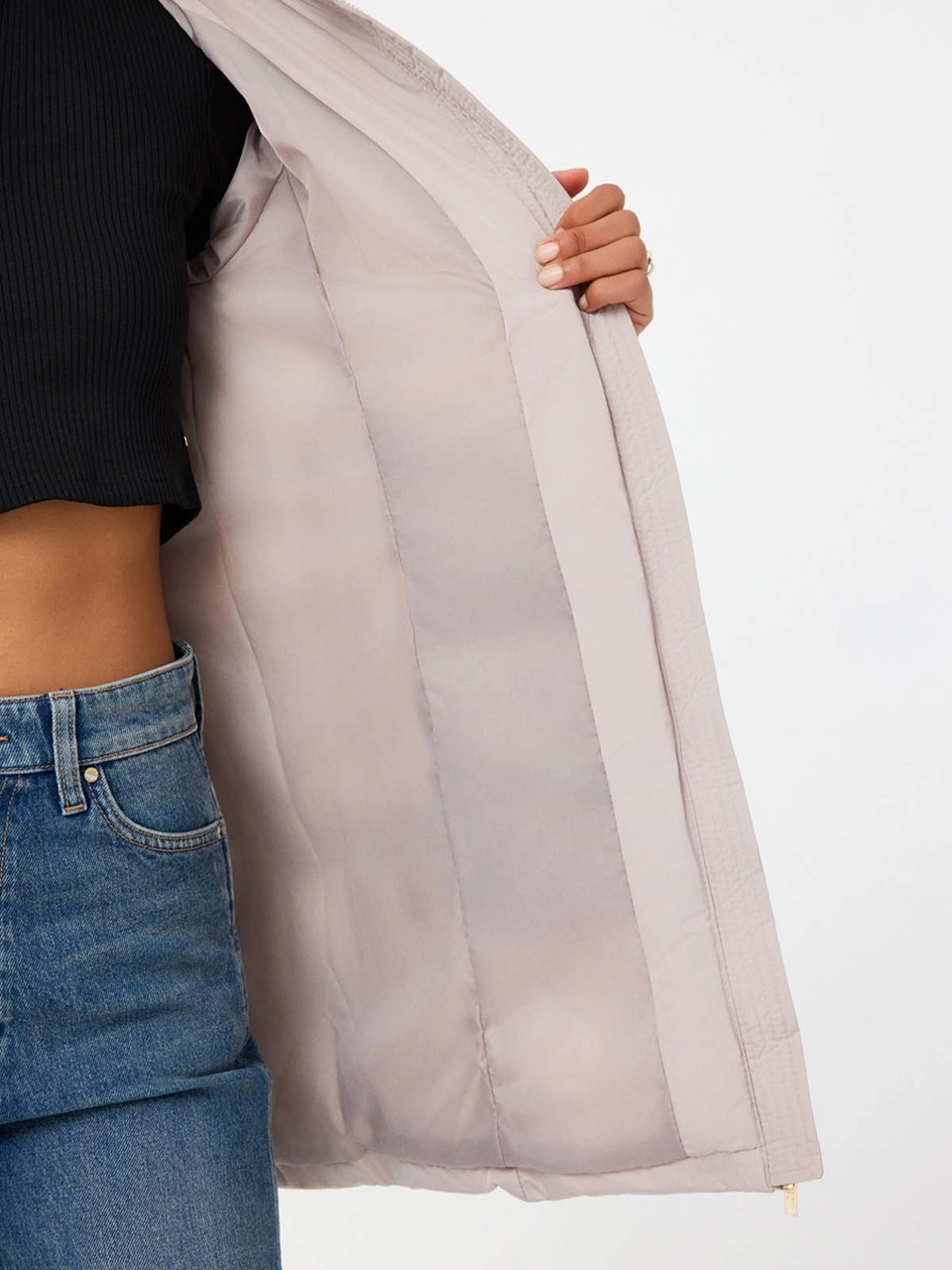 Loft Regular Fit Bej Kadın Mont Lf2041091 Bej