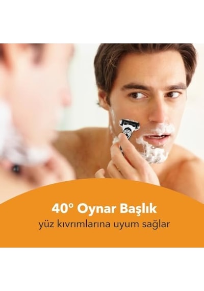 Bıc Hybrid 5 4'lü Yedek Tıraş Bıçağı Kartuşu 5 Bıçak , 5 Teknolojik Titanyum Bıçak, E Vitamini İle Zenginleştirilmiş Geniş Kayganlaştırıcı Bant