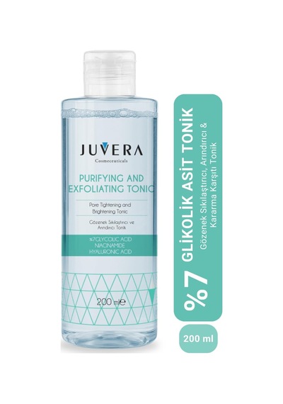 Juvera Purifying And Exfoliating Tonik 200 Ml Yüzde Yedi Ga