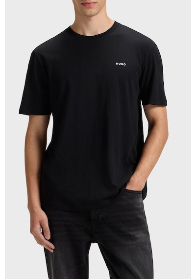 Hugo Erkek T Shirt 50466158 001 Siyah Siyah