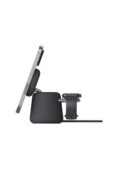 Belkin Boostcharge Pro 2'si1 Arada Magesafe Şarj İstasyonu Siyah