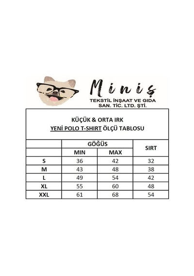 Miniş One-in-a-minion Küçük Irk Köpek Pike Kumaş Polo T-shirt-21586