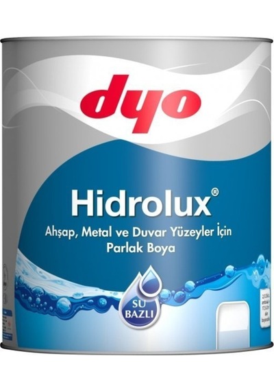 Dyo Hidrolux Su Bazlı Parlak 0,75 Lt Beyaz Dyo Hidrolux Su Bazlı Parlak 0,75 Lt Beyaz