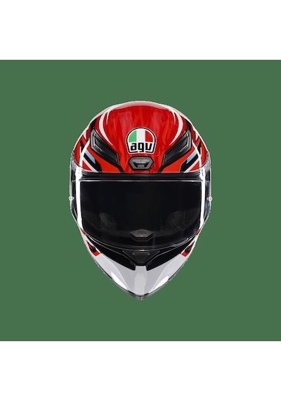 Agv K1 S Lıon Siyah Kırmızı Beyaz Confıguratıon Kask Diğer